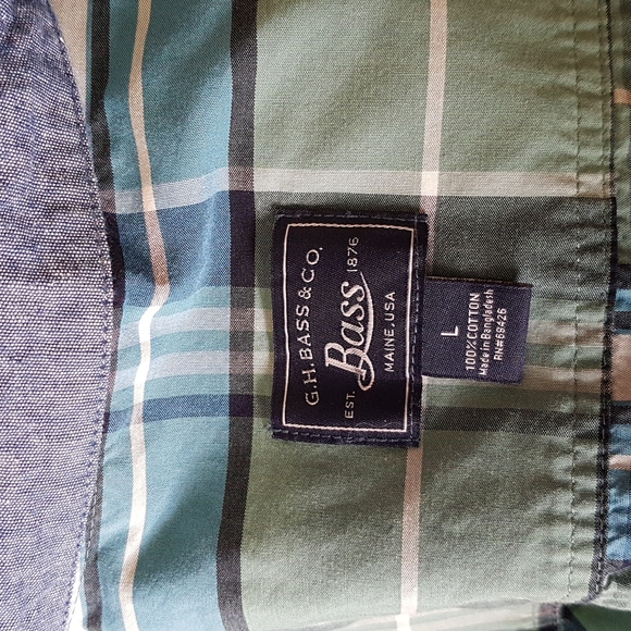 LG G.H. BASS & CO Plaid Shirt - Picture 2 of 4